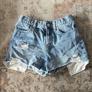 Old Navy Denim Distressed Girls Shorts